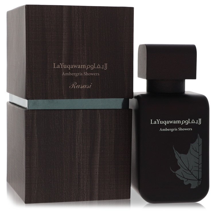 Ambergris Showers Cologne by Rasasi Eau De Parfum Spray 2.5 oz for Men - Authentic Fragrance - Discount Men Perfume or Cologne Fragrance